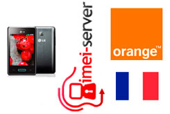 Разлочка LG E430 Orange France