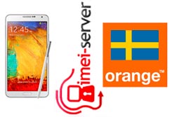 Разлочка Samung Galaxy Note 3 Orange Sweden