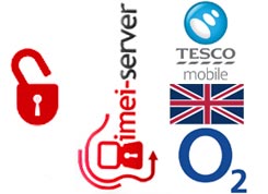 Разлочка смартфонов O2 & Tesco UK