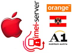 Разлочка iPhone Orange & A1 Mobilkom Austria 