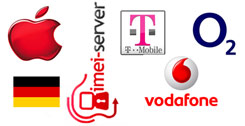 Разлочка iPhone T-Mobile / O2 / Vodafone Germany 