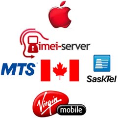Разлочка iPhone MTS, SaskTel, Virgin Canada 
