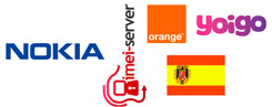 Разлочка Nokia Orange / Yoigo Spain