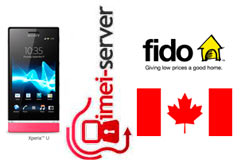 Разлочка Sony Xperia U Fido Canada