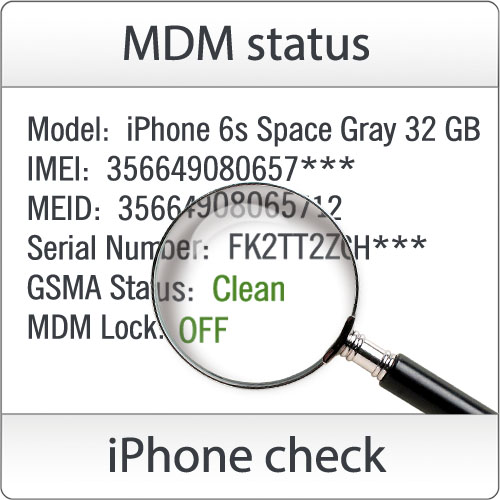Проверка iPad MDM: [ON/OFF]