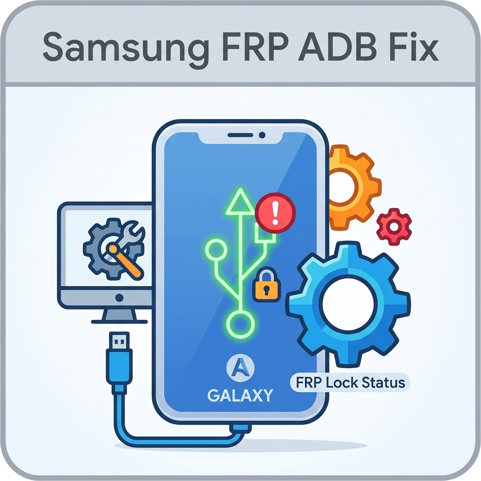 Решение ошибки ADB Enable Failed при сбросе Samsung FRP на Android 14 / 15: Что делать, если #0# не работает