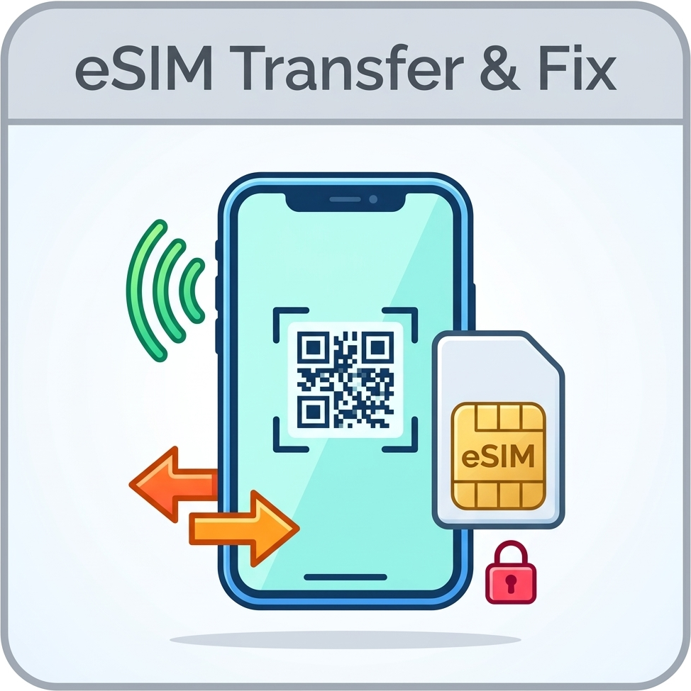 Как настроить и перенести eSIM на iPhone и Android: Решение ошибки eSIM Not Supported
