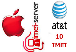 USA AT&T iPhone Blacklist [ОПТ - 10 IMEI]