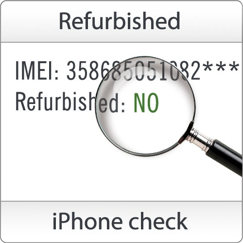 Проверка iPhone, iPad Refurbished по IMEI