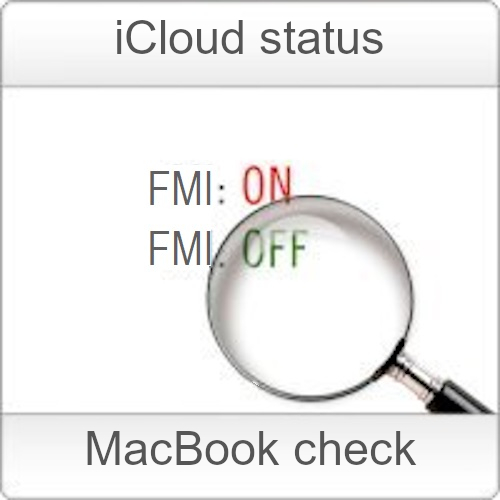 Проверка MacBook iCloud: [ON/OFF] по SN