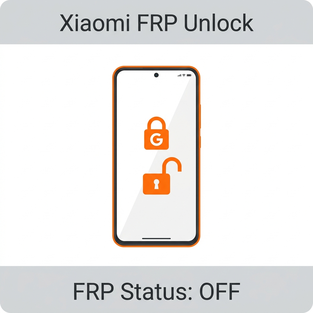 Xiaomi: удаление блокировки FRP